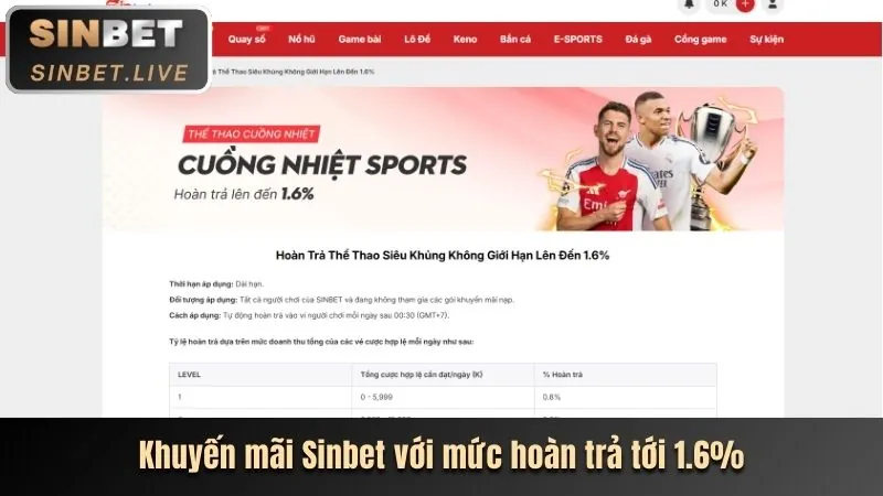 Cá cược quần vợt tại betvnd win